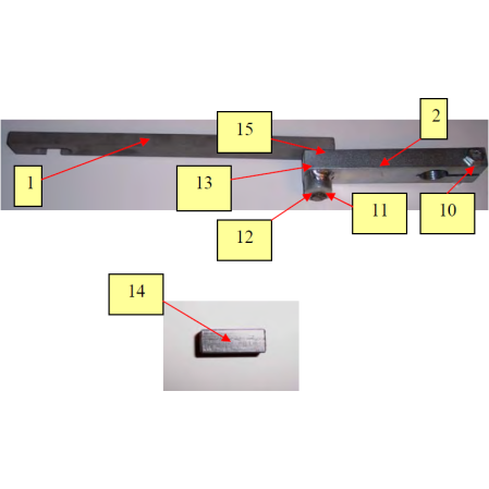 Pacesetter Crank/Connecting Arm Assembly