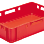 Red Euro Meat Container E1