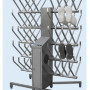 Two Sided Footwear Dryer with Arm Direct Up