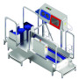 High and Low-heeled Shoe Washer and Hand Washer Disinfection Unit with Side Exit