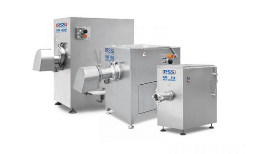 How does a PSS RM Meat Grinder Work
