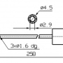 Dorit  L258 4.5mm (3 Edge Tip)  Injector Needles