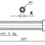 Fomaco 2xL305 Injector Needles