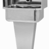 Padestal Sink with Sensor and Side Splashes