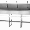 5 Person Floor Mount Sink with Sensor