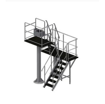 Stationary hanging platform