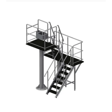 Stationary hanging platform