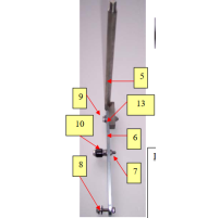 Patty-O-Matic 330A Knock Out Shaft and Lever Assembly