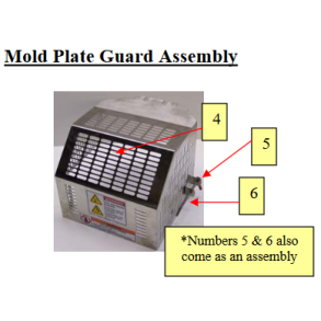 Patty-O-Matic 330A Mold Plate Guard Assembly