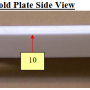 Patty-O-Matic 330A Mold Plate Side View
