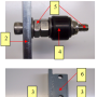 Patty-O-Matic Protege Cam Bearing and Lever Block