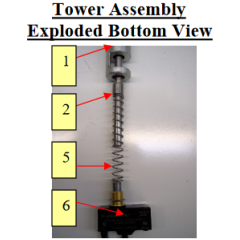 Patty-O-Matic Protege Tower Assembly Bottom Top View