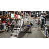 Custom Stainless Steel Crossover With Six Outlet Stairs