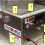 Pacesetter Machine Switches Front View