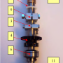 Pacesetter Main Shaft Exploded View
