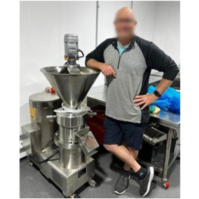 Stage 4: Industrial Bone Paste Emulsifier (CM-240)