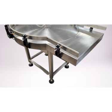 Rotating Process Line Feeding Table