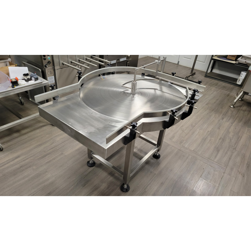 Rotating Process Line Feeding Table