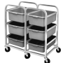 6-Tote Aluminum Knock-Down Dolly