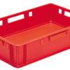 Red Euro Meat Container E1