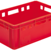 Red Euro Meat Container E2