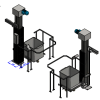 300L Column Tipper for Eurobins