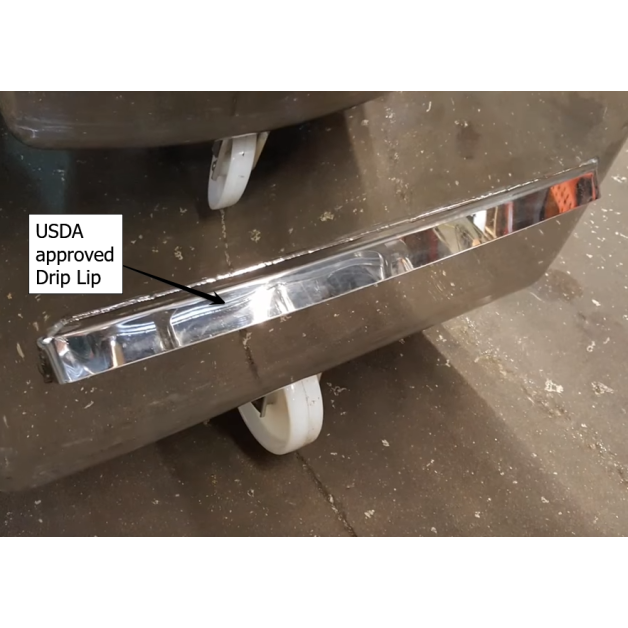Stainless Steel Meat Buggy 300L