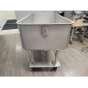 Stainless Steel Meat Storage Tub with Drain