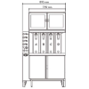 Gresilva Vertical Grill GV4 ECO