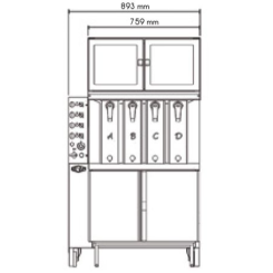 Gresilva Vertical Grill GV4 ECO