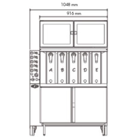 Gresilva Vertical Grill GV5 ECO