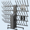 One Side Footwear Dryer with Arms Direct Up