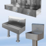 Multi-Stand Gutter Washbasin