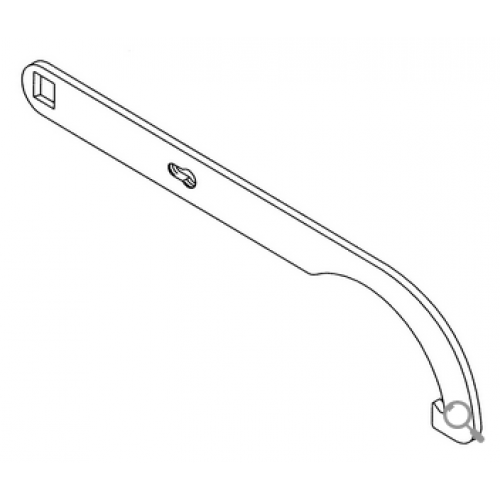 SPANNER WRENCH SQUARE HOLE