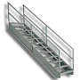 Custom Stainless Steel Stairs