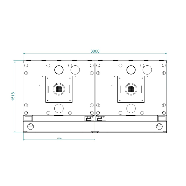 Two Trolley Smoke Chamber