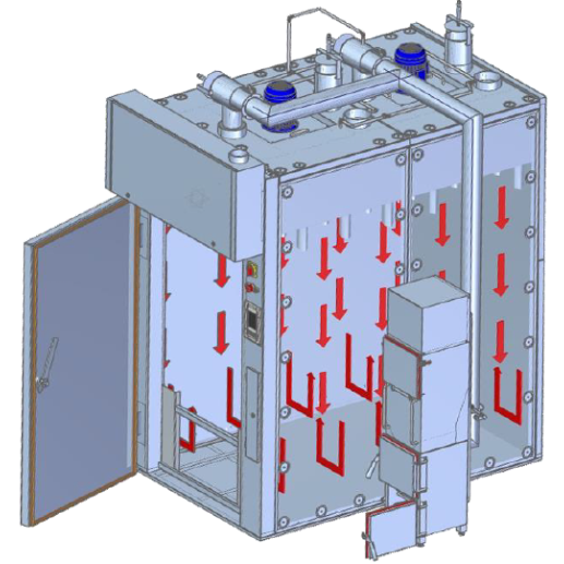 One Trolley Smoke Chamber