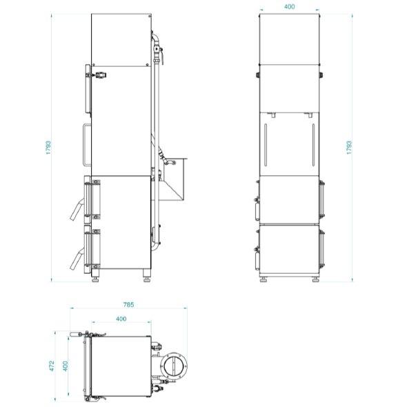 One Trolley Smoke Chamber