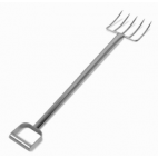 44" Stainless Steel Fork - Shorter Tines