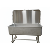 Stainless Steel Meat Storage Tub with Drain