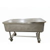 Stainless Steel Meat Storage Tub with Drain