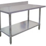TABLES EL Series with Backsplash