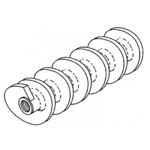 Worm Feed Screw Assy - HS46A