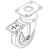 Caster - Swivel Wheel 3 1/2