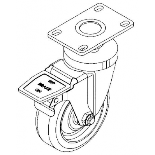 Caster - Swivel Wheel 3 1/2