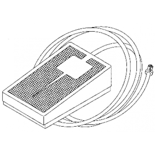 Pneumatic Foot Switch with Male Coupling 7