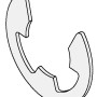 Retaining Ring for Bearing on Carriage Guide - 57753600000