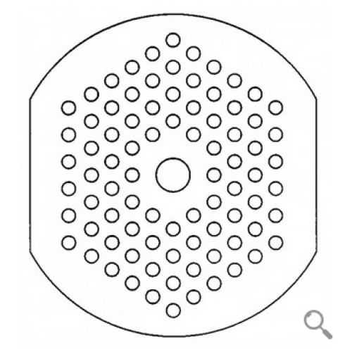Grinder Plate #22 - 1/8 Hole - Butcher Boy Grinder