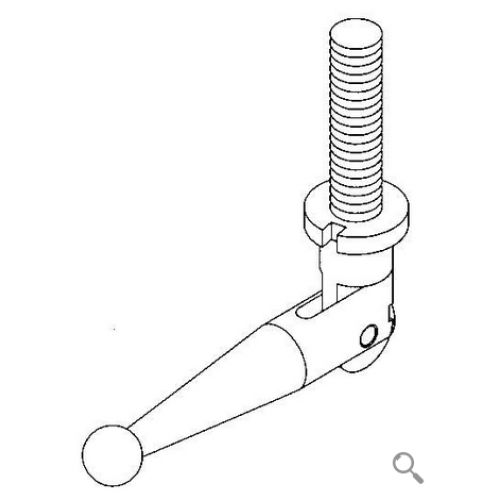 Handle and Spindle Assy for Tension Gauge 20653