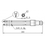 Dorit L300 3mm Injector Needles